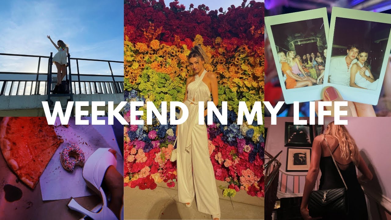 WEEKEND VLOG: event in the Hamptons, pride, going out, etc
