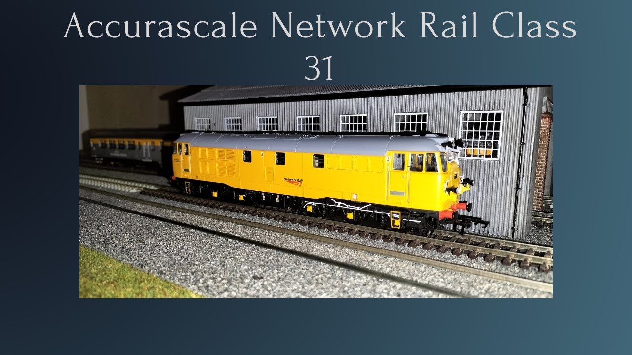 (NEW) At A Closer Look The Accurascale Network Rail Class 31 exclusive