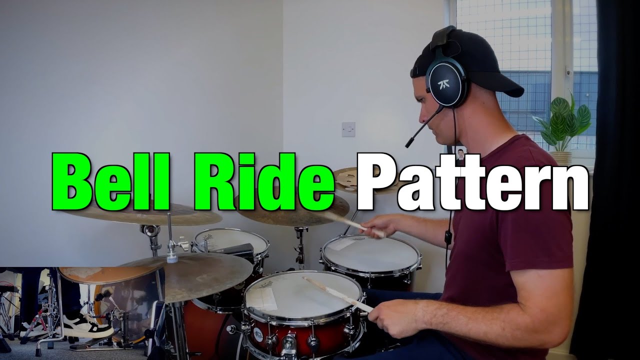 Here is a Ride Bell pattern to try out! - DRUM LESSON
