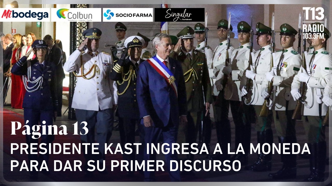 Presidente Kast ingresa a La Moneda para dar su primer discurso | Página 13