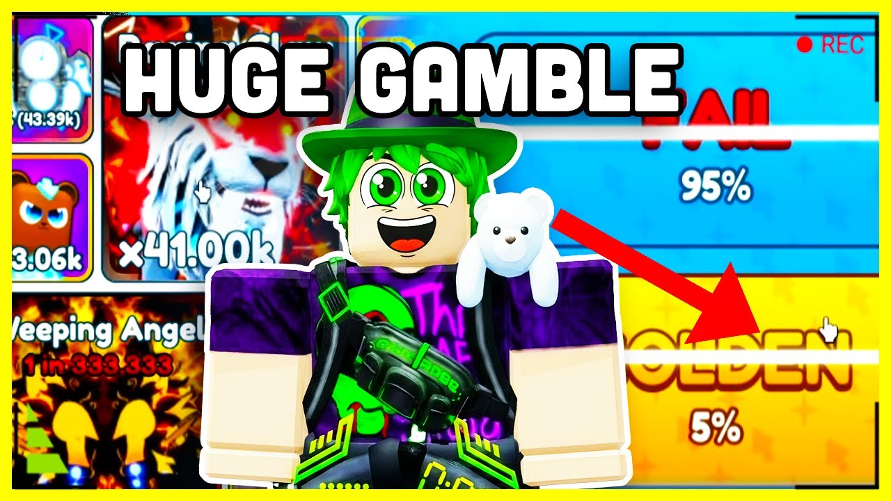 Я СДЕЛАЛ СТАВКУ НА СЕКРЕТНЫХ ПИТОМЦЕВ С 5%… И ВЫИГРАЛ! 🤯 Tap Simulator (Roblox)