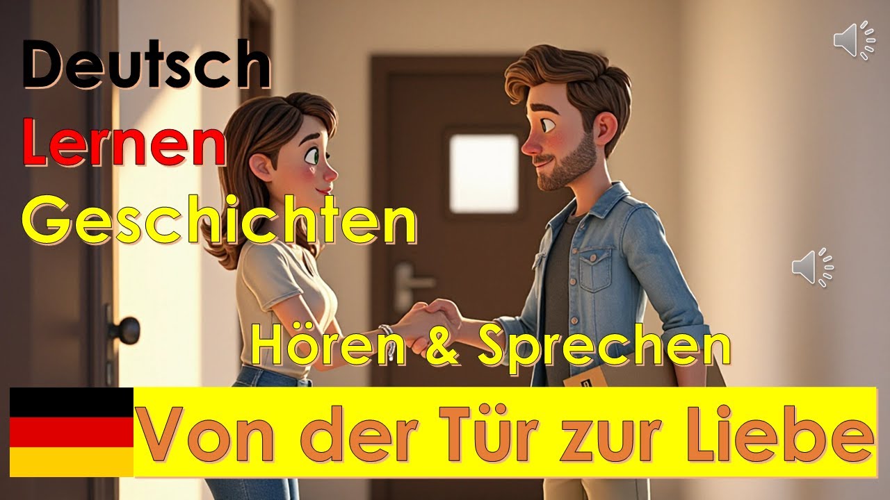 Deutsch Lernen mit Geschichten A2–B1 - Von der Tür zur Liebe