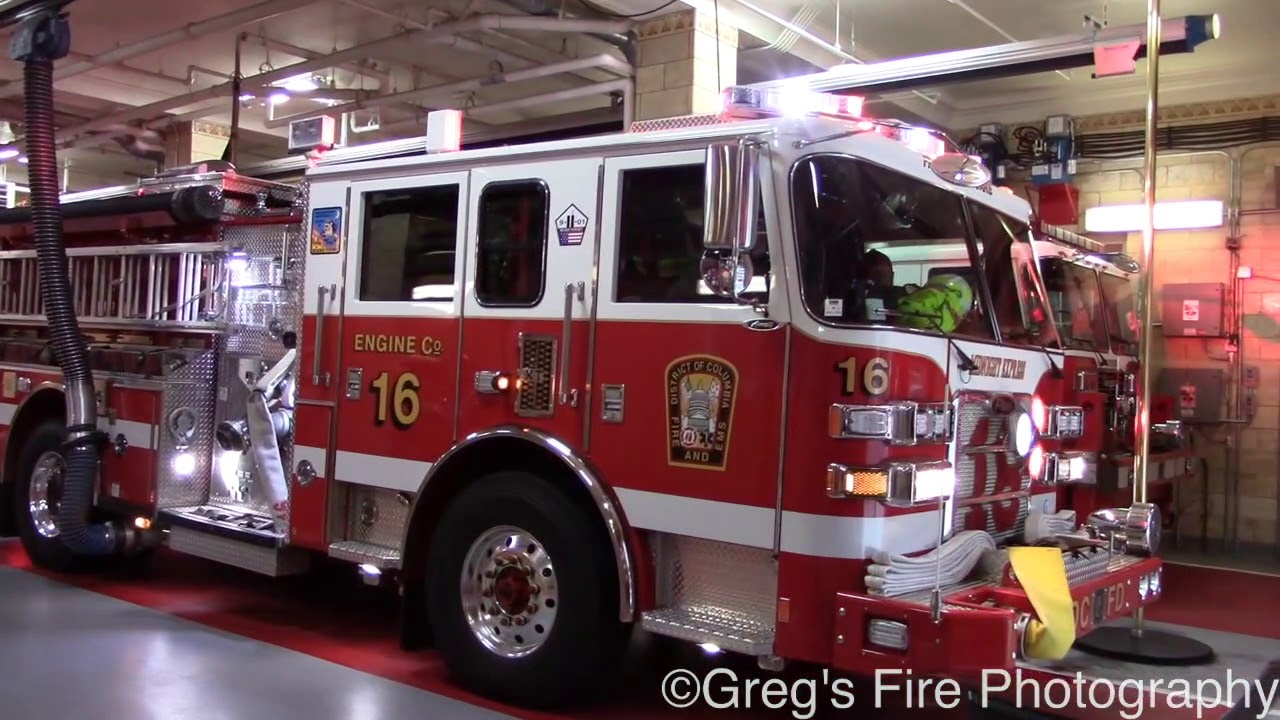 DCFD Engine 16 & Engine 21 Responding