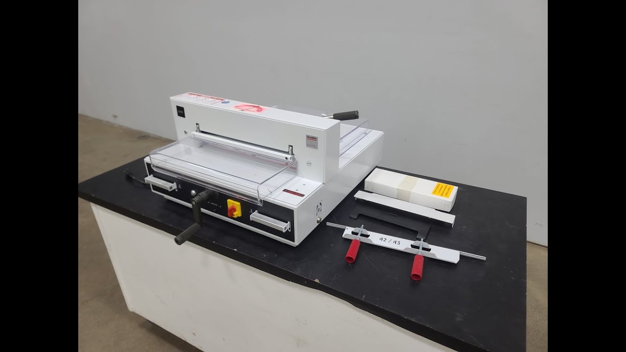 MBM Triumph 4315 16.8in Paper Cutter w/ Safety Shield