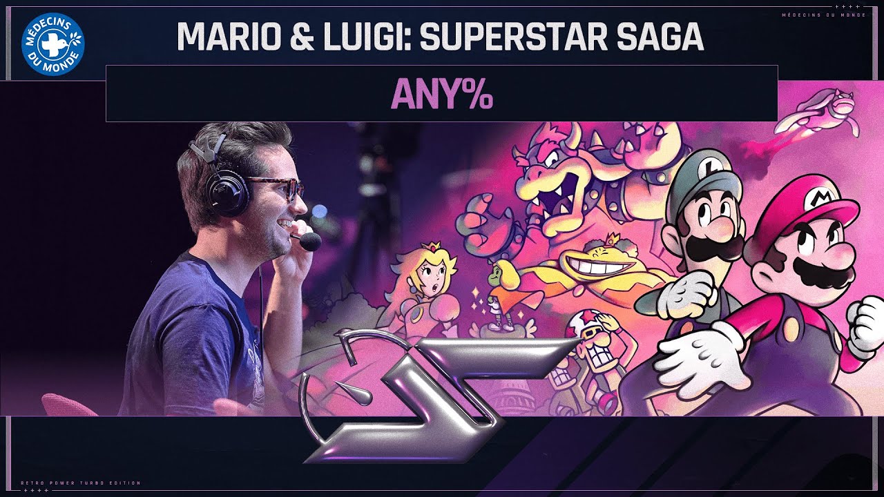 Mario & Luigi: Superstar Saga en Any% par Antenio en 1:32:59 | SPEEDONS 2024
