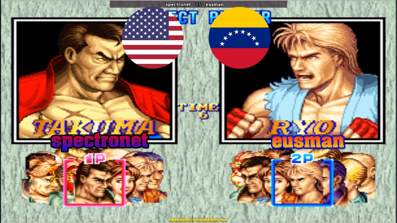 Art of Fighting 2 ➤ spectronet (Usa) vs eusman (Venezuela) aof2
