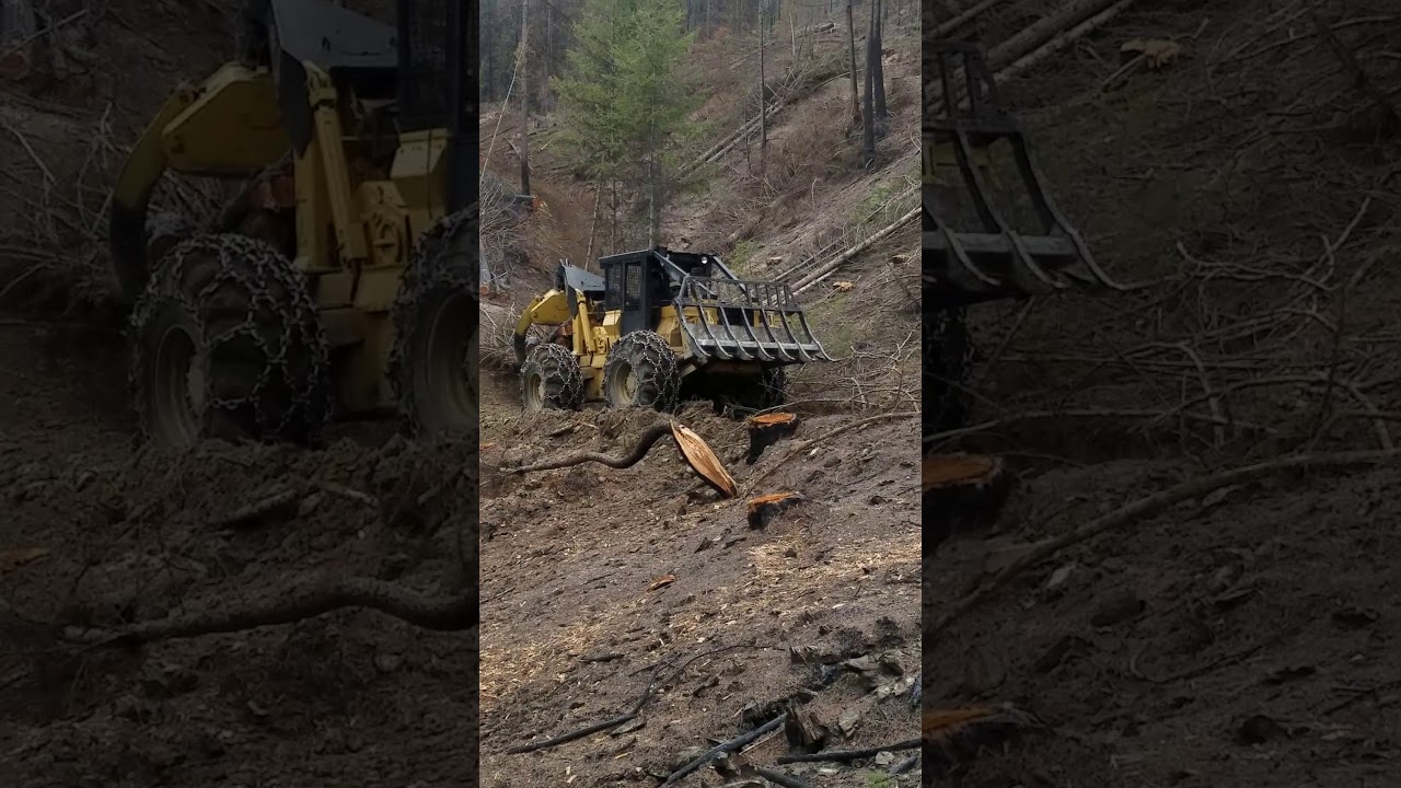 Montana logtrucker cat skidder 518 series 2