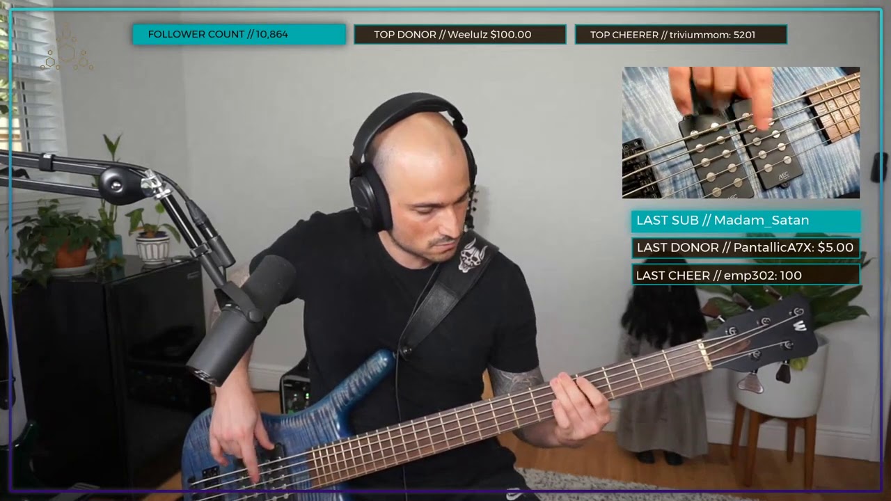 Paolo Gregoletto | Trivium - Black | Bass