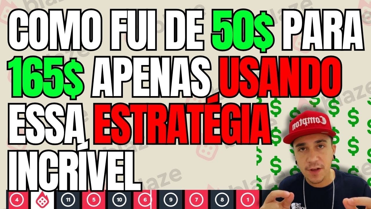 COMO SUBI MINHA BANCA DE $50 PRA $165 NA BLAZE EM 2025 | ROB&Ocirc; DOUBLE FUNCIONA MESMO? [MOSTREI TUDO]