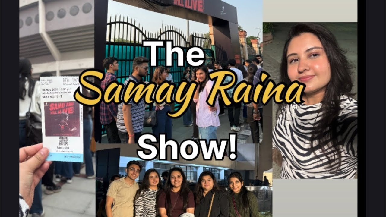 Samay Raina Still Alive Show In Delhi !