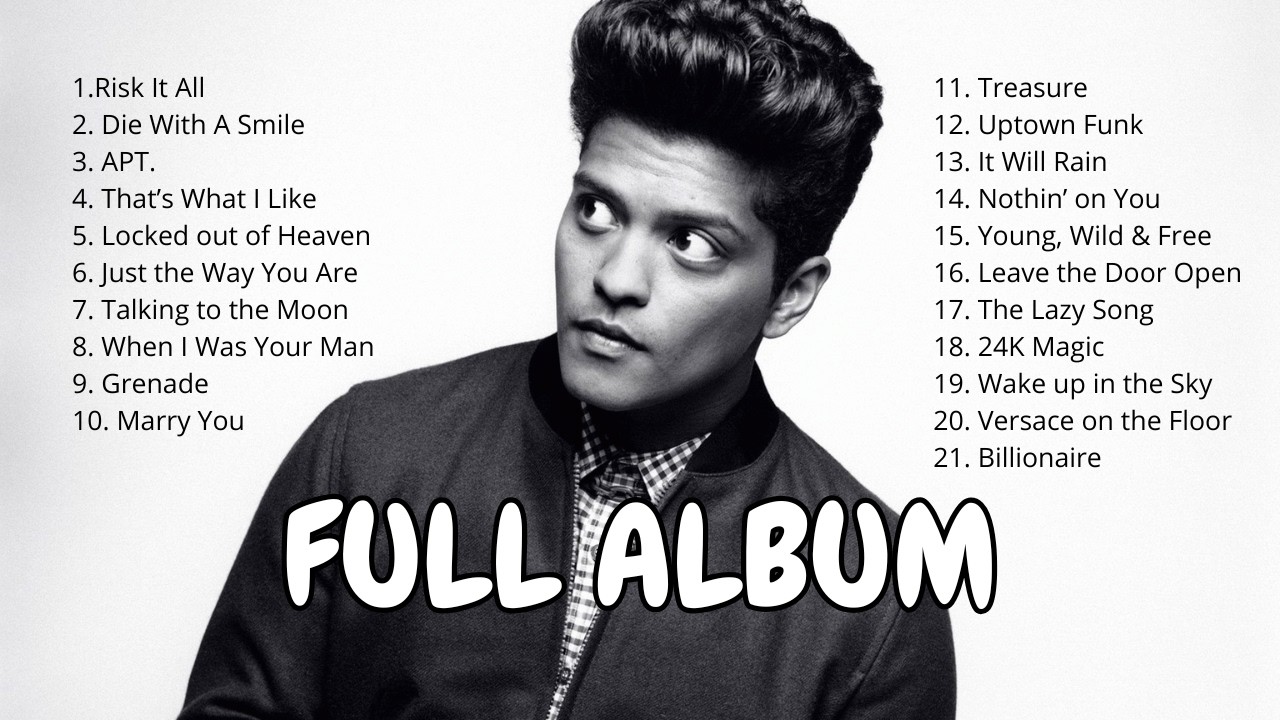 Bruno Mars Greatest Hits Full Album 2026 | Best of Bruno Mars Playlist