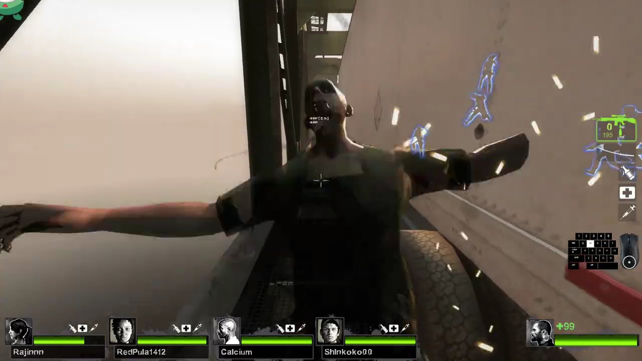 Left 4 Dead 2 - streamer modded servers.. The Last Heaven.. more like Hell..