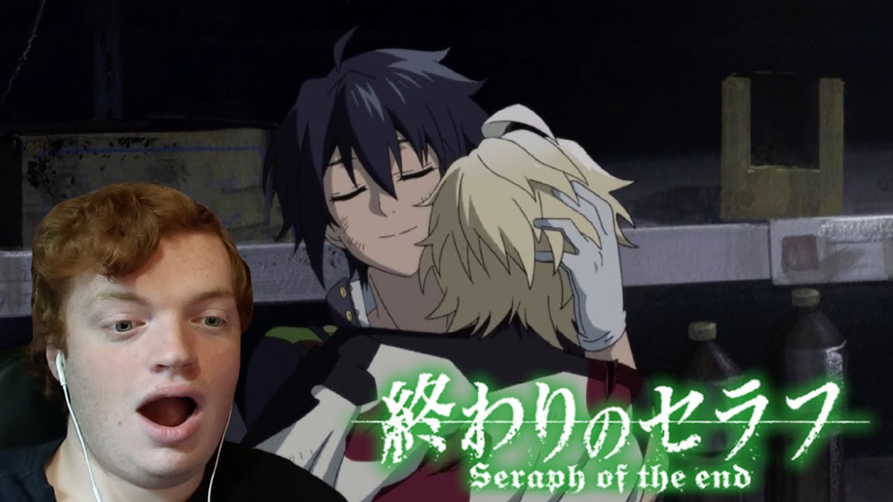 Seraph of the End Battle in Nagoya Episode 10 Yu and Mika Reaction