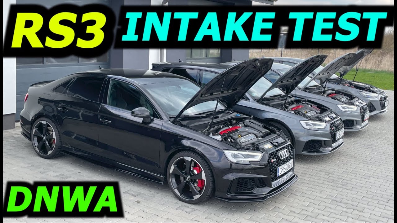 ТЕСТ ВПУСКА Audi RS3 2.5TFSI DNWA Stage 2 со стандартным и производительным впуском на динамометр...