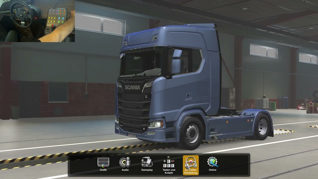 Euro Truck Simulator 2 (ETS 2):  #01 - Einrichtung und erste Tour  |Thrustmaster TMX |Saitekkonsole