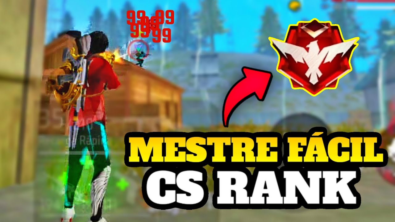 COMO PEGAR MESTRE FÁCIL NA TEMPORADA 22 DO MODO CS RANQUEADO NO FREE FIRE  ??!