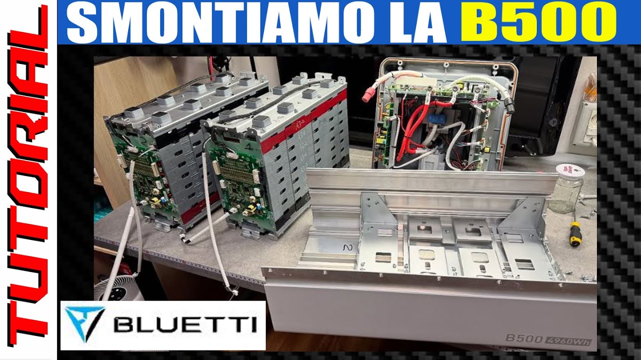 Hai un Blueti EP760 o EP600? Vediamo com'è fatta dentro la B500 TEARDOWN