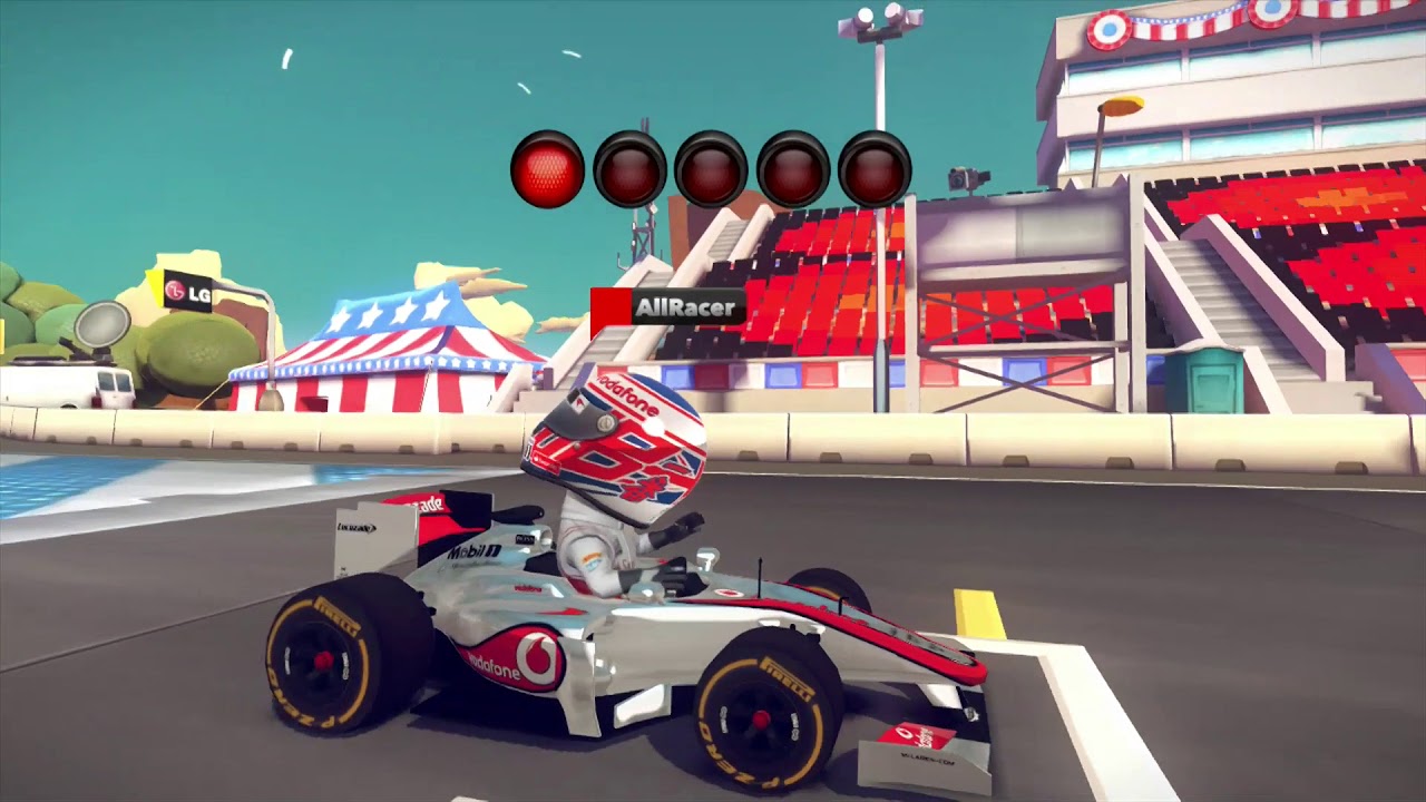 [Xbox 360] F1 Race Stars - Career: Mirrored I 2,000CC - Jensen Button