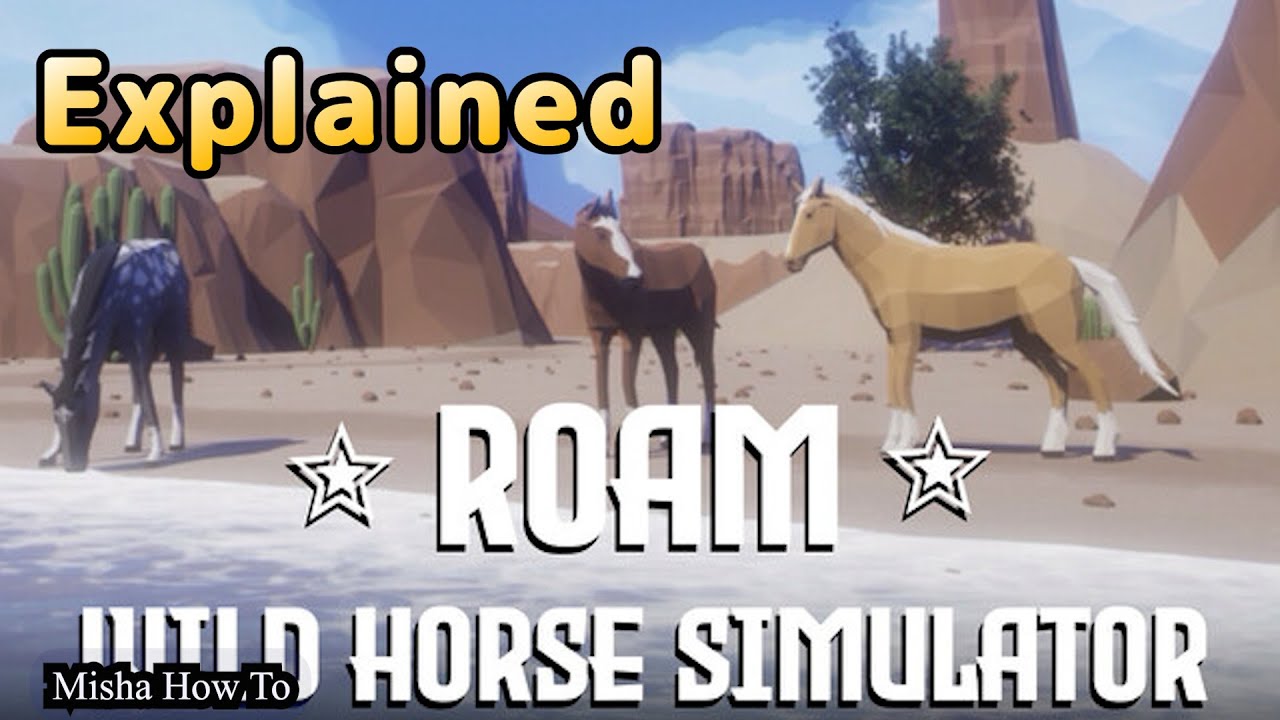 Unleashing Chaos in ROAM - The Wild Horse Simulator You Didn't Know You Needed! - Deep Dive by Misha