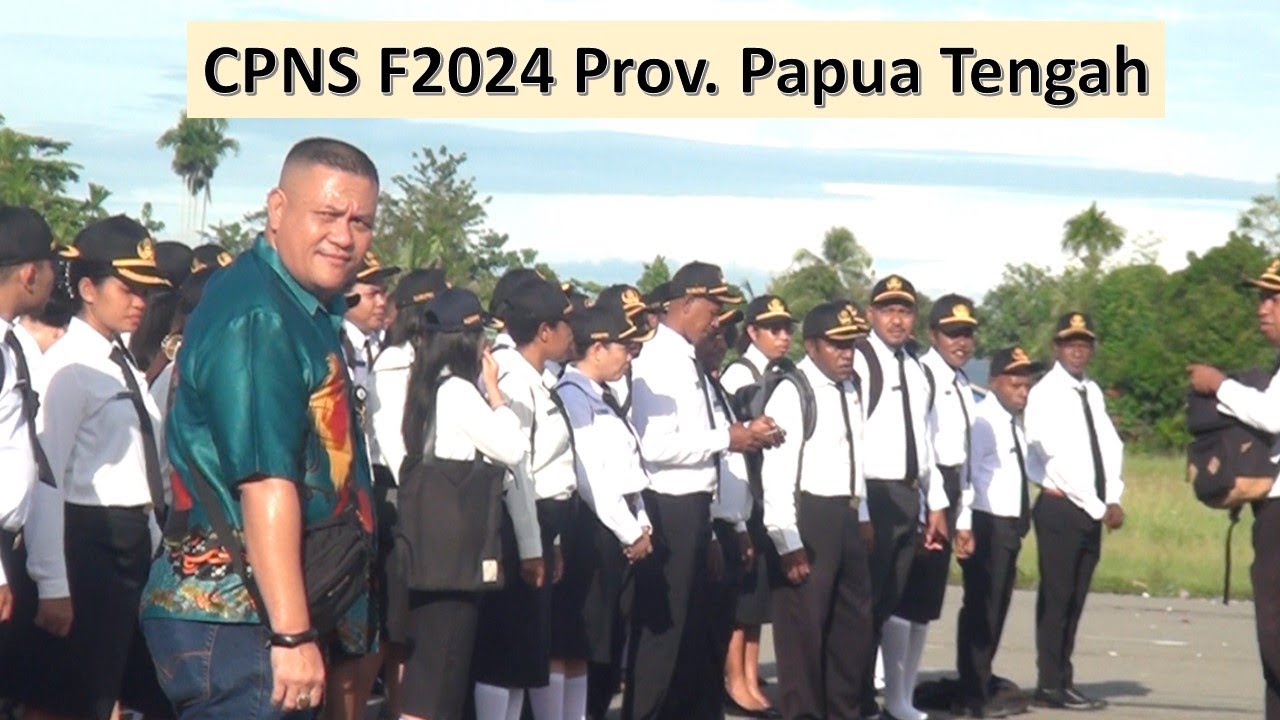 Peserta Penerima SK CPNS F2024 // Prov Papua Tengah