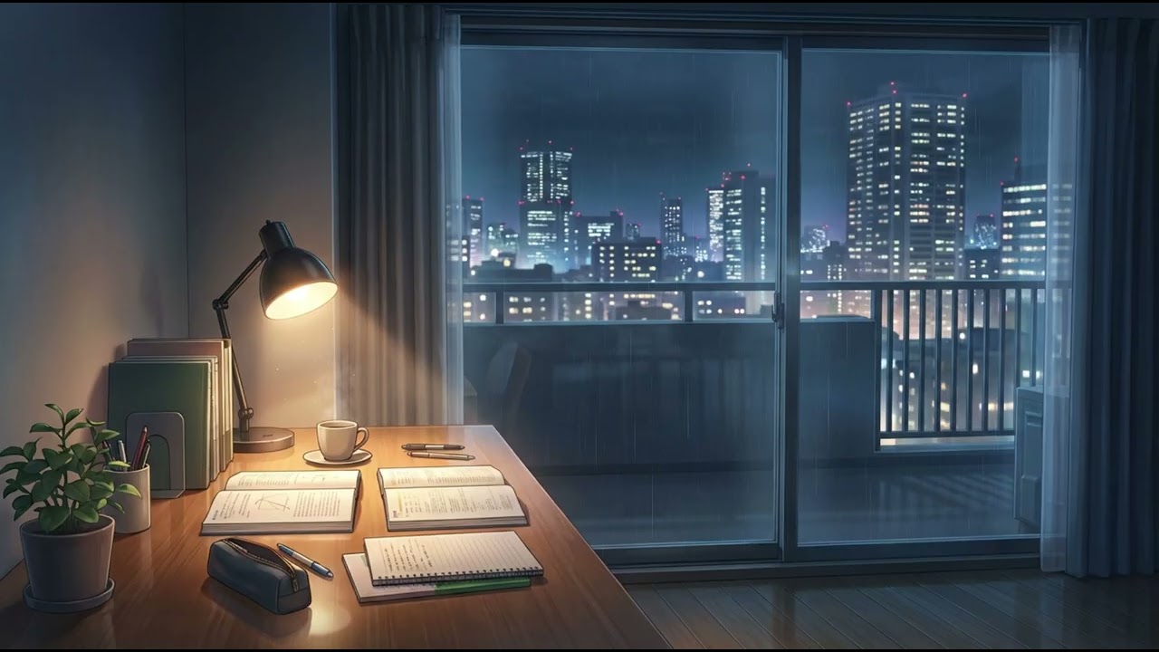 Chill Lofi Music For Studying Late At Night