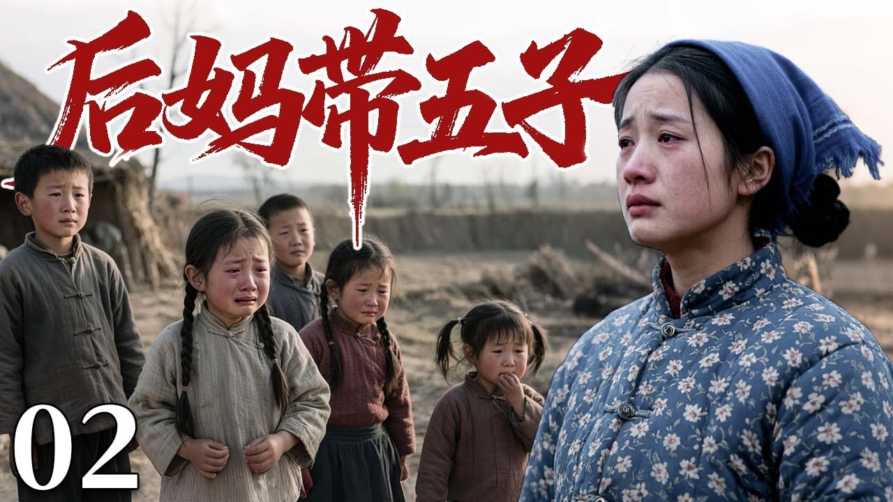 【2025最火情感剧】后妈带五子02 | 单身母亲独自抚养五个孩子艰难度日，以瘦弱身躯扛起这个破碎的家 #大陆电视剧 #电视剧 #苦情