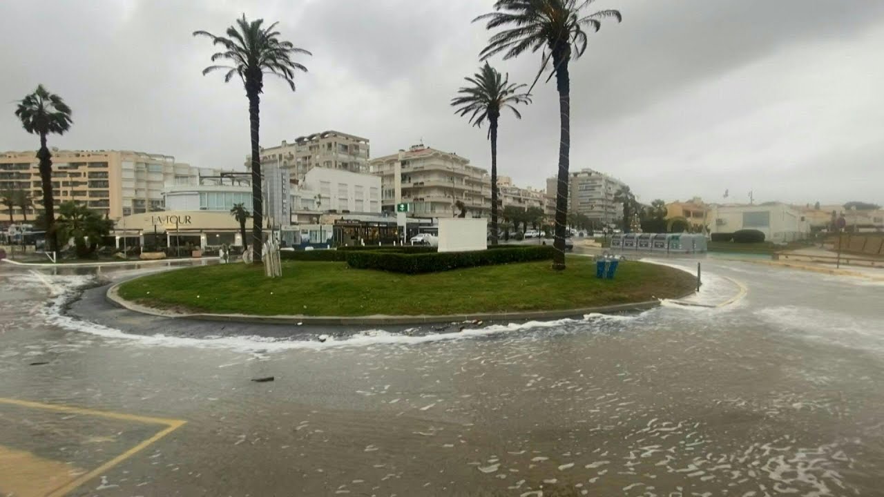 Intemp&eacute;ries: les Pyr&eacute;n&eacute;es-Orientales en alerte orange pluie-inondation ou crues | AFP Images