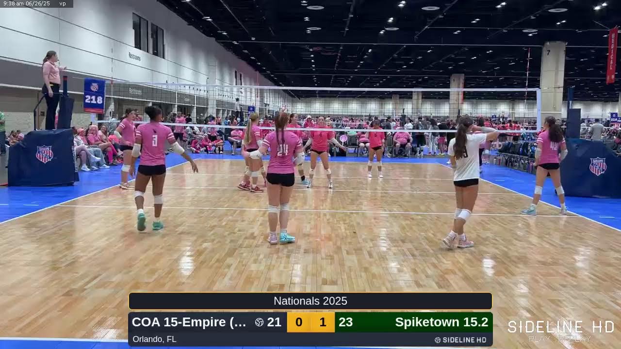 Spiketown 15.2 vs. COA 15-Empire (HO) (2025.06.26)