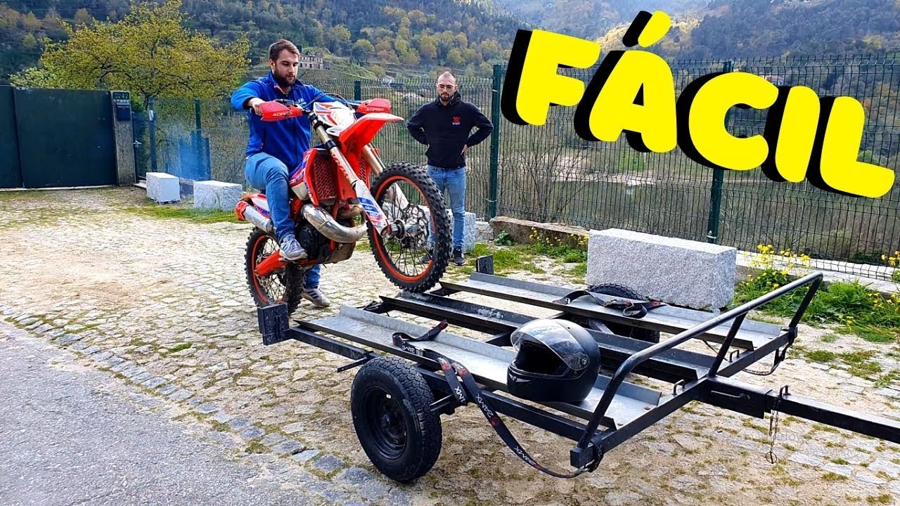 COMO ATRELAR UMA MOTO ( 3 MANEIRAS )