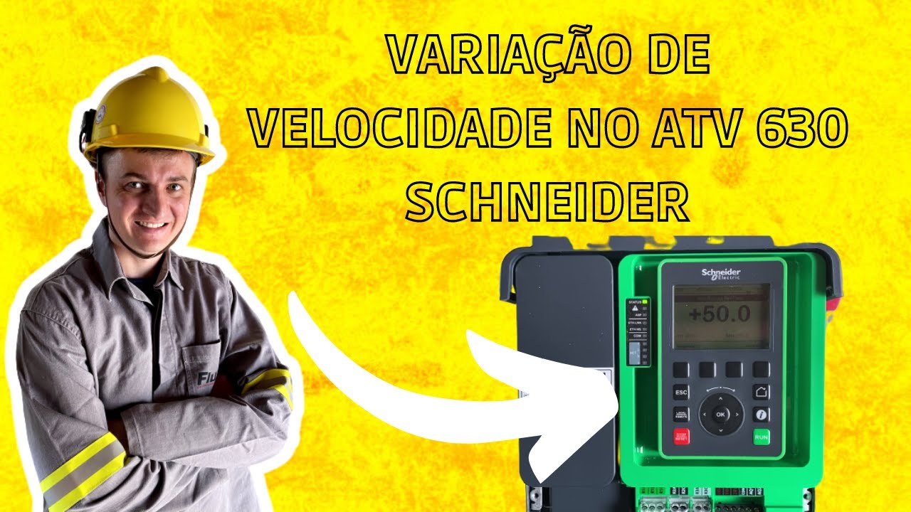 ATV630 Schneider 4 a 20mA, Multi velocidades | EducaDrives
