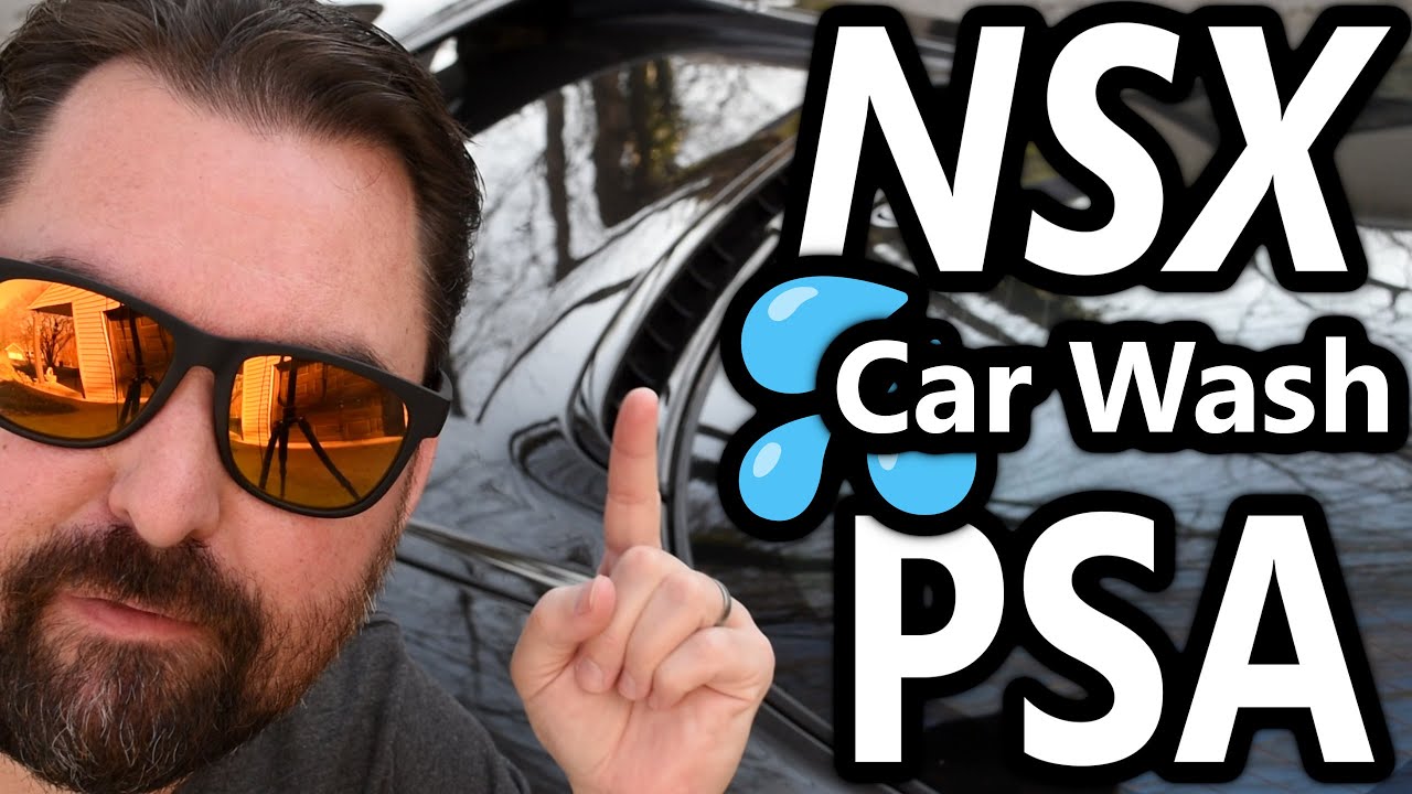 MISFIRE from a CAR WASH?! NSX Owner PSA