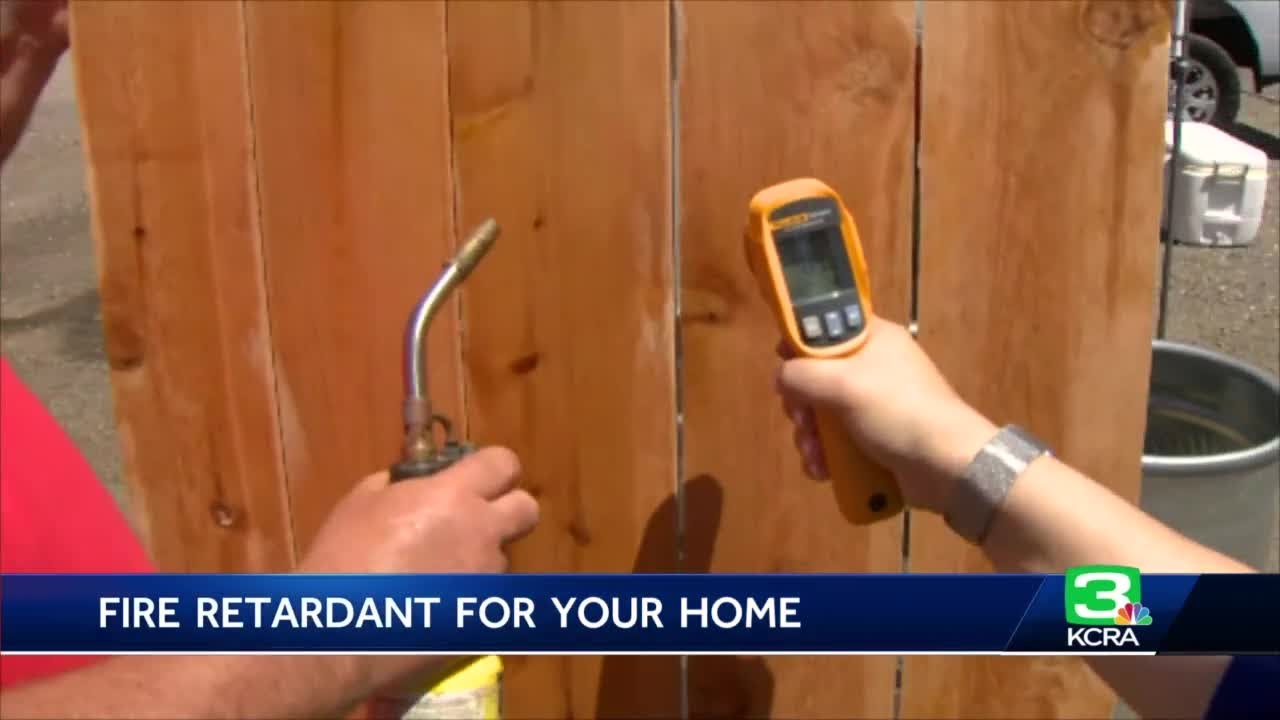 California fire experts recommend fire retardant to help protect homes