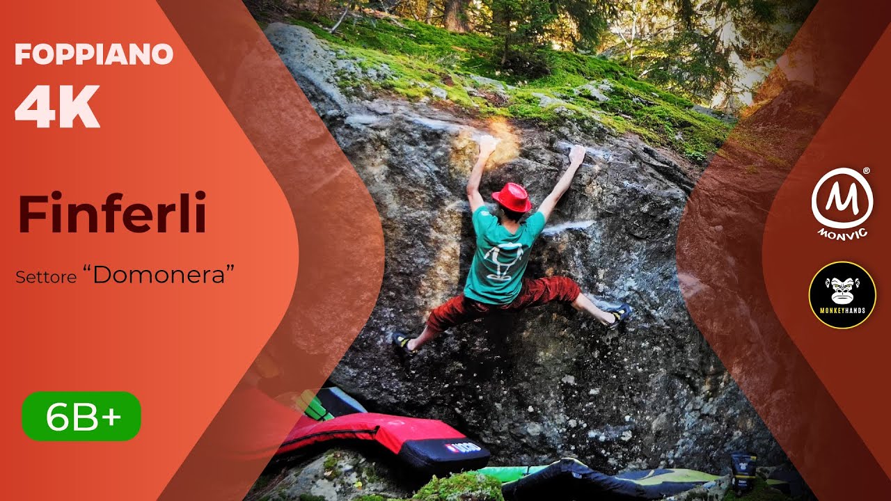 Finferli / 6B+ / Foppiano Boulder in 4K / Ep. 64