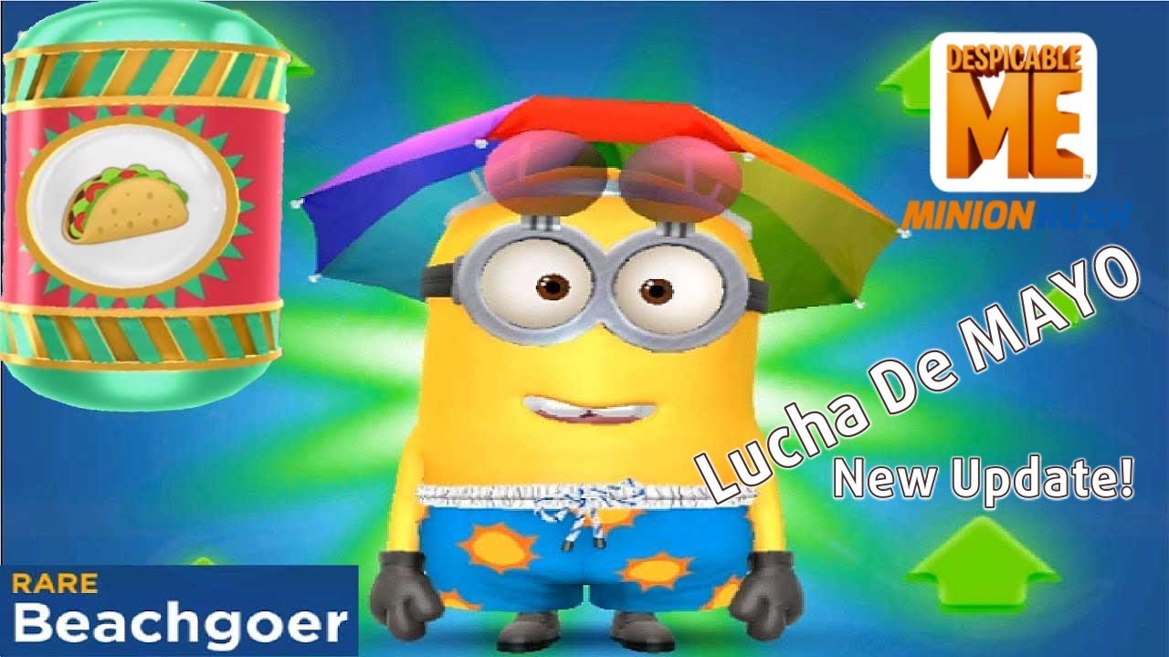 Minion Rush - Beachgoer Minion Lucha De MAYO New Update 2021 Gameplay Walkthrough (iOS, Android)
