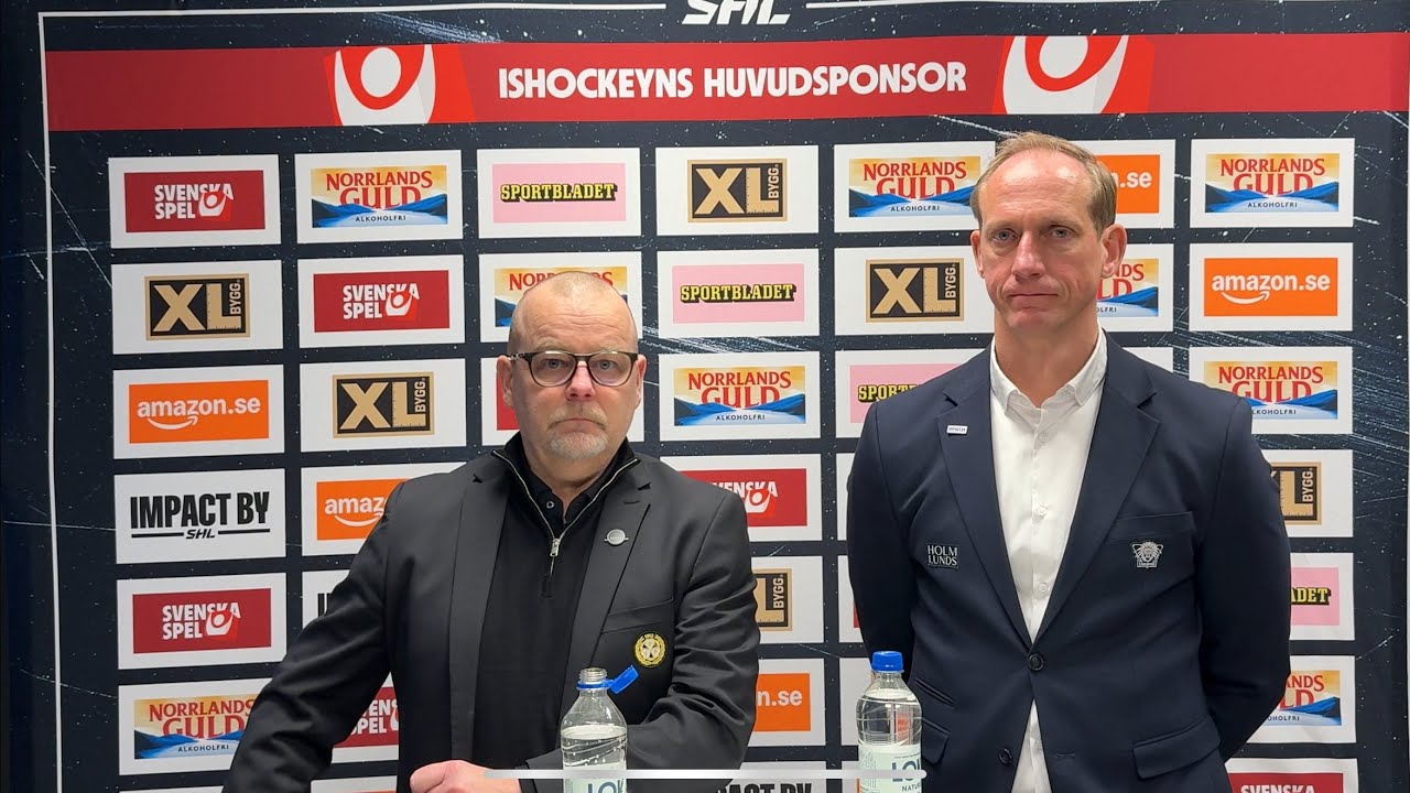 Presskonferens LHC-Brynäs