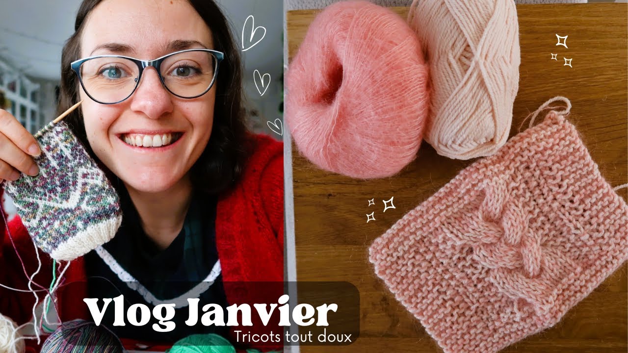Vlog de janvier: un projet fini...Un projet démarré!