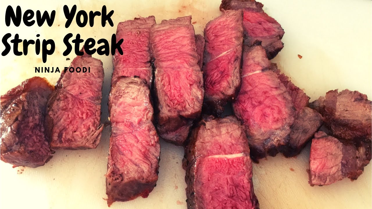 Ninja Foodi How to Cook a New York Strip Steak