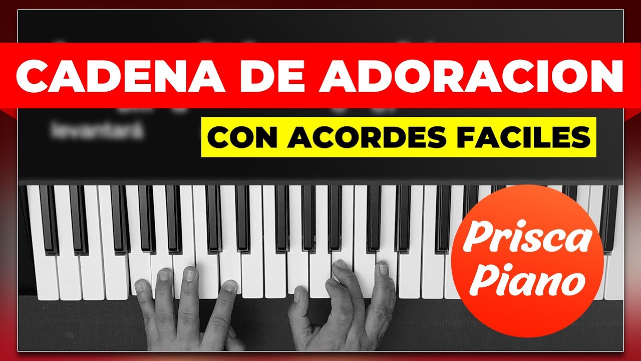 Piano Tutorial Tus 10 primeros cantos de adoración super FACILES