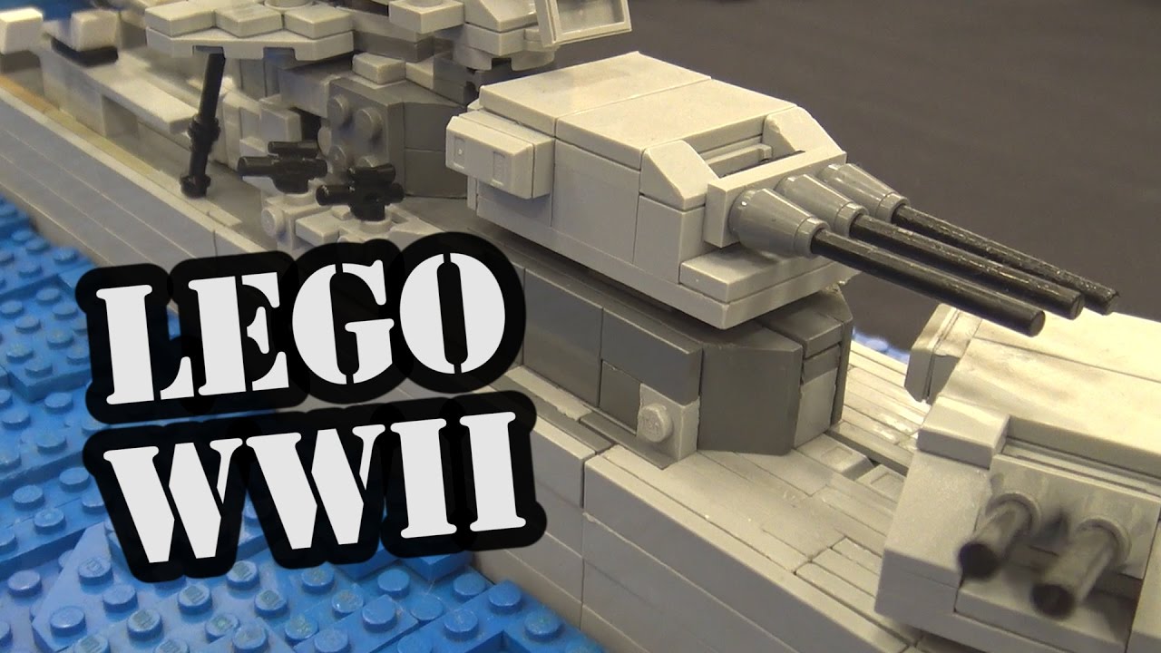 LEGO USS Salt Lake City WWII Ship | World War Brick 2017