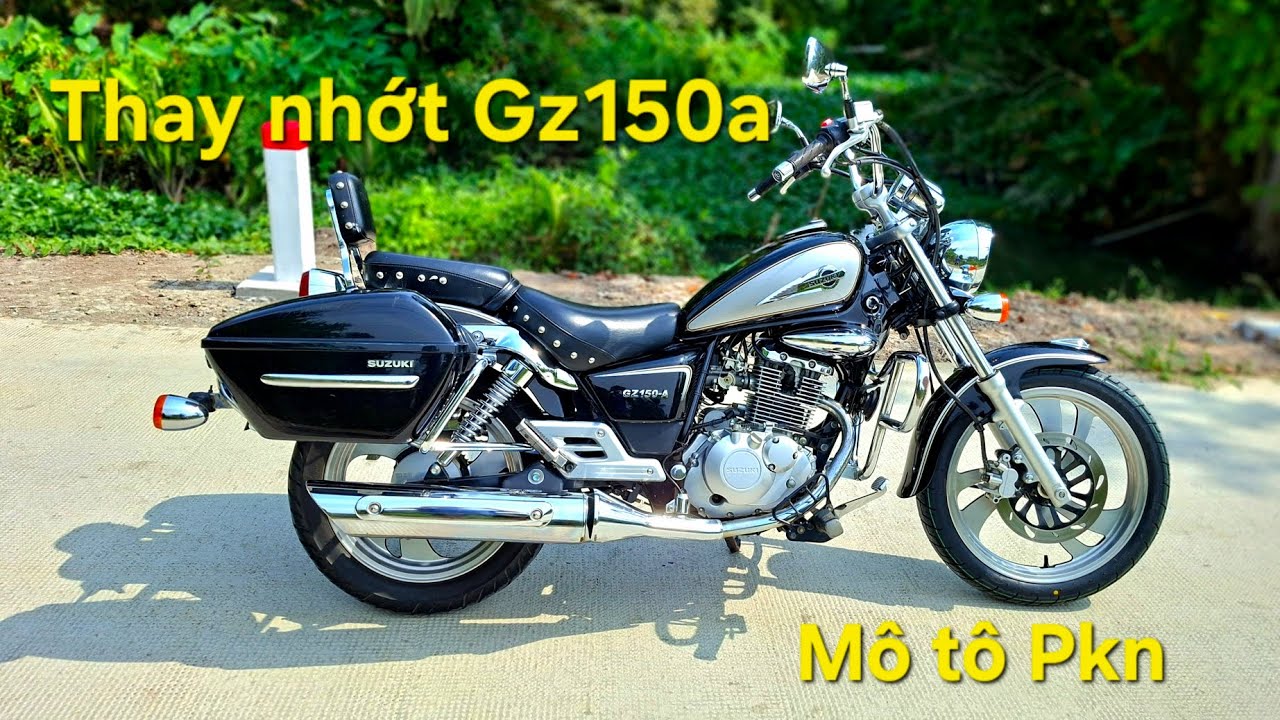 Cách thay nhớt Gz150a