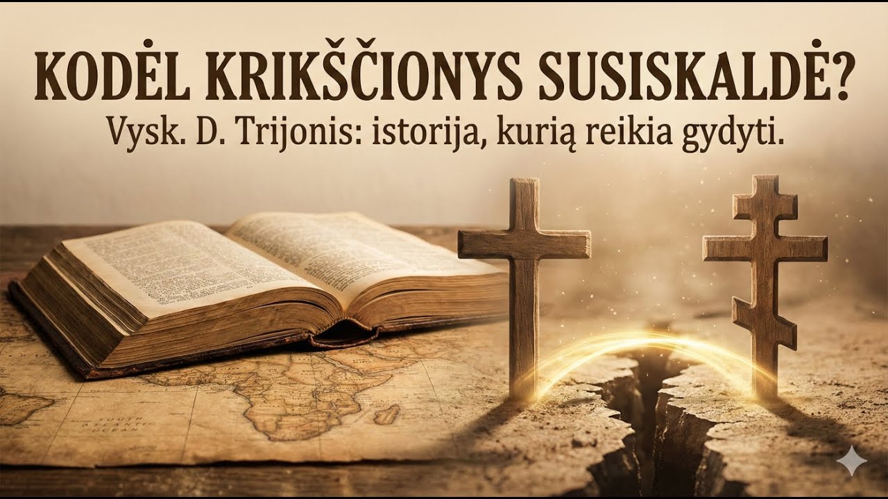 Vyskupas Darius Trijonis: krik&scaron;čionių vienybė prasideda ne nuo derybų