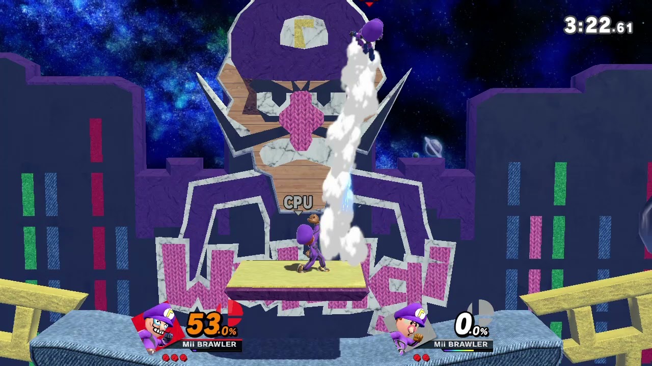 Waluigi vs Baby Waluigi 