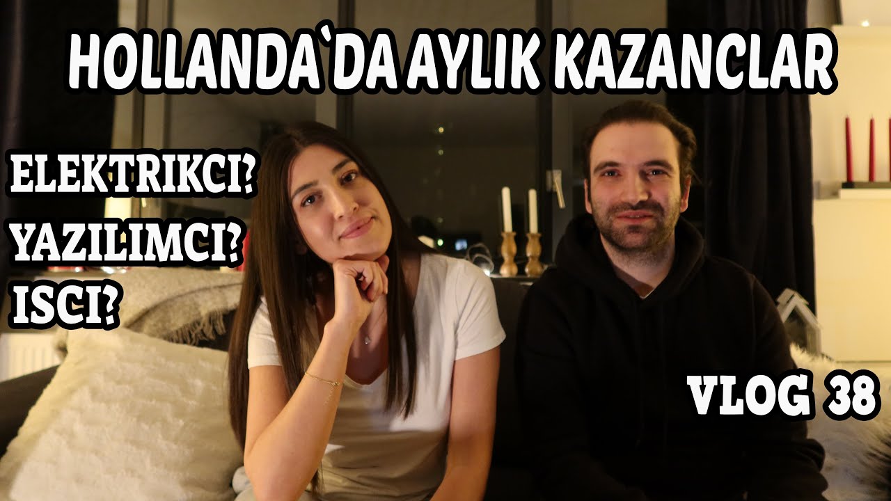 Hollanda'da Maaşlar? Hangi meslekler ne kadar kazanıyor? | Vlog #38