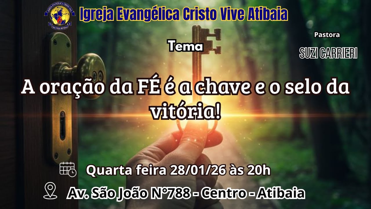 A ORAÇAO DA FÉ E A CHAVE E O SELO DA VITÓRIA!