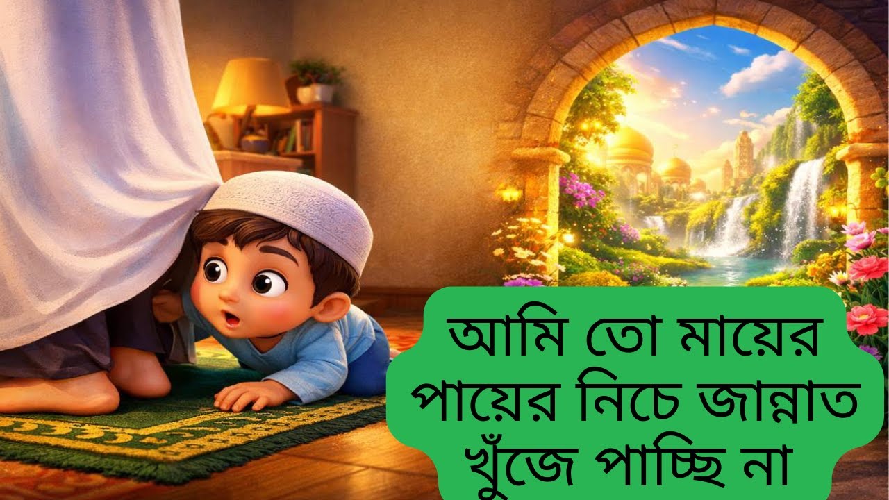ফারহান যখন মায়ের পায়ের নিচে জান্নাত খুঁজে   শিক্ষণীয় ইসলামিক কার্টুন  Islamic Cartoon for Kids