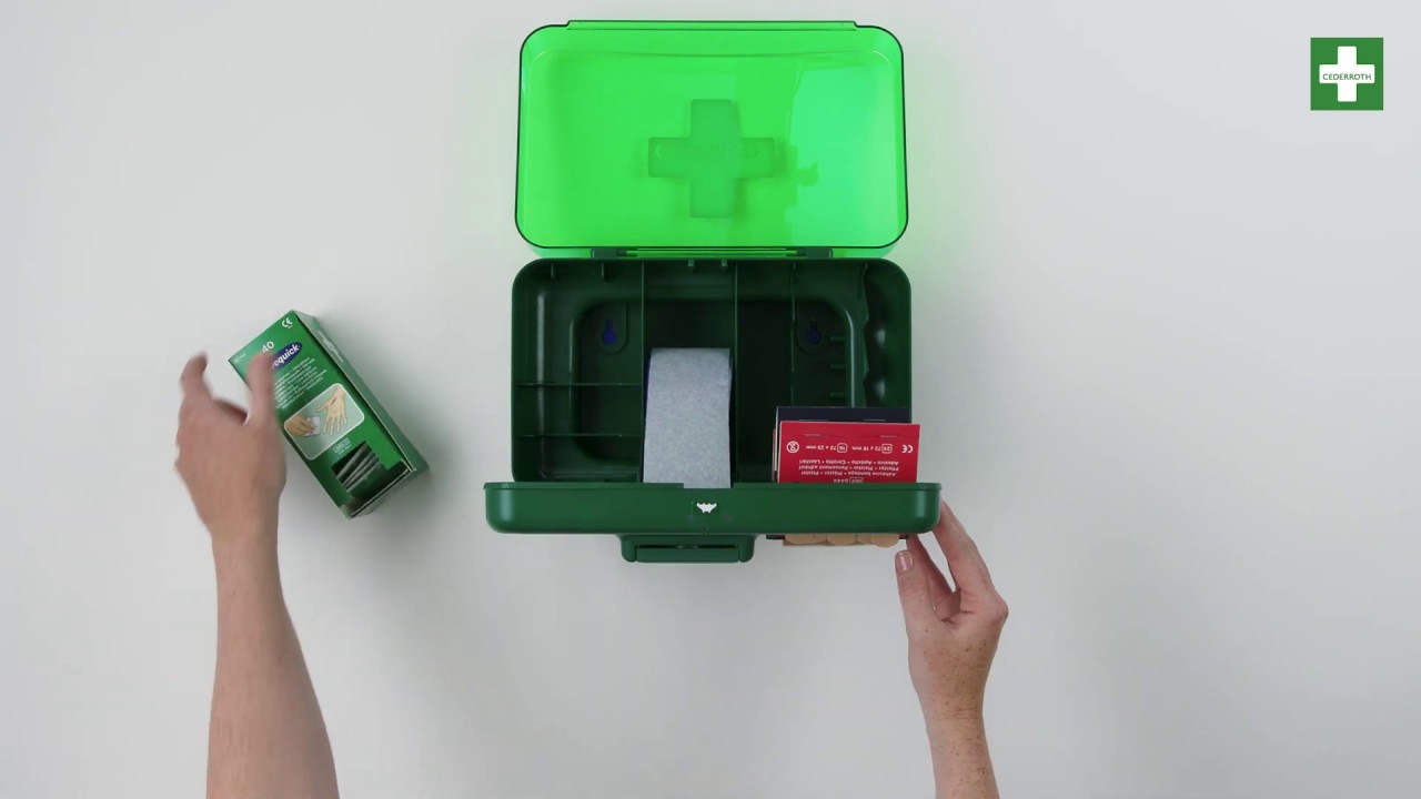Cederroth Wound Care Dispenser - Deutsch