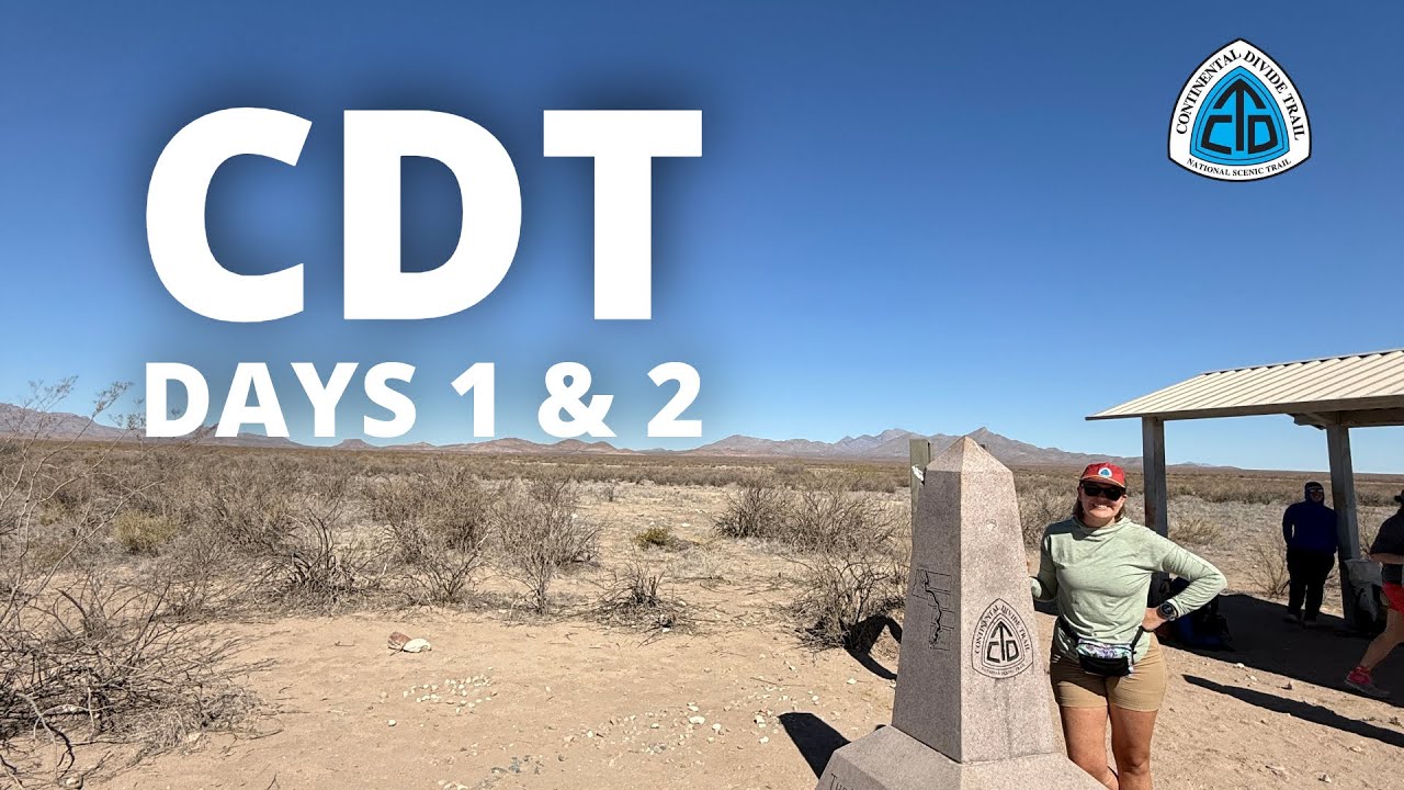 CDT 2025 | Days 1–2: Desert Heat & First Blisters