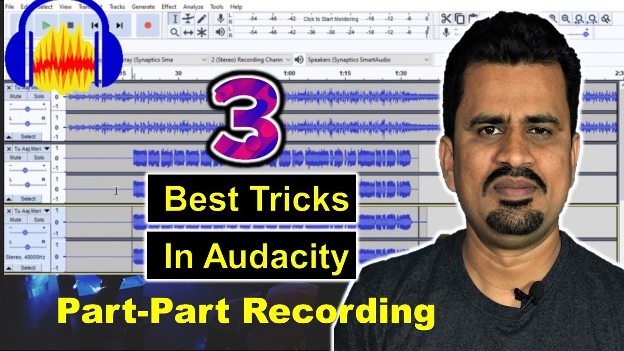 Audacity Par Part Part Kaise Record Karen | Hindi | ऑडेसिटी कम्पलीट टुटोरिअल for Beginners
