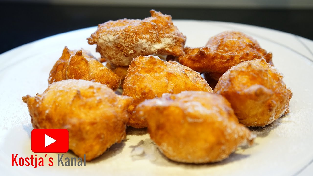 luftige Quarkinis / Topfen M&auml;use 🐭 / Quarkb&auml;llchen / luftiger Teig Rezept / sehr einfach