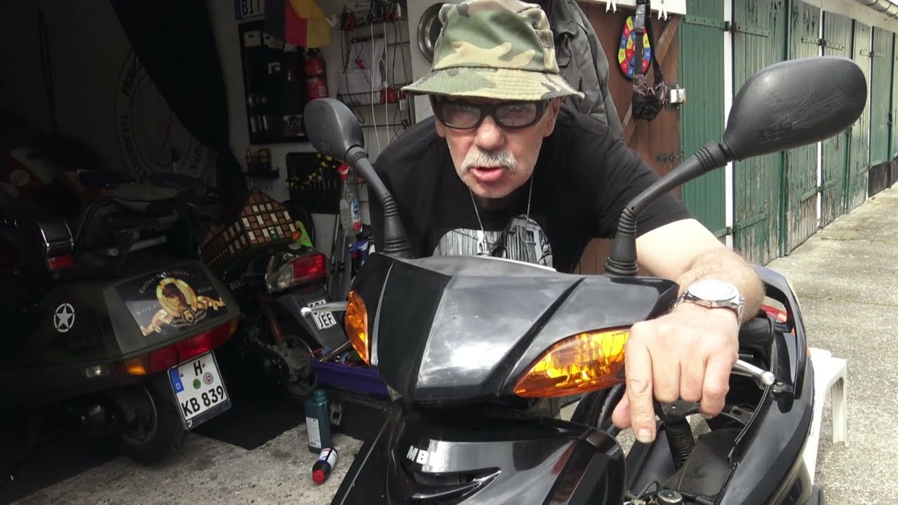 Roller-Rolf weiter Yamaha MBK 125 Flame X die 6 Jahre nicht gelaufen ist